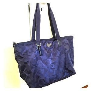 Coach Zip Top Tote Bag